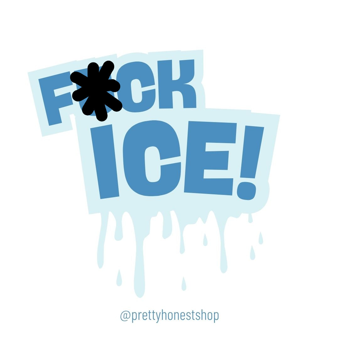 F*ck ICE Candle Stickers