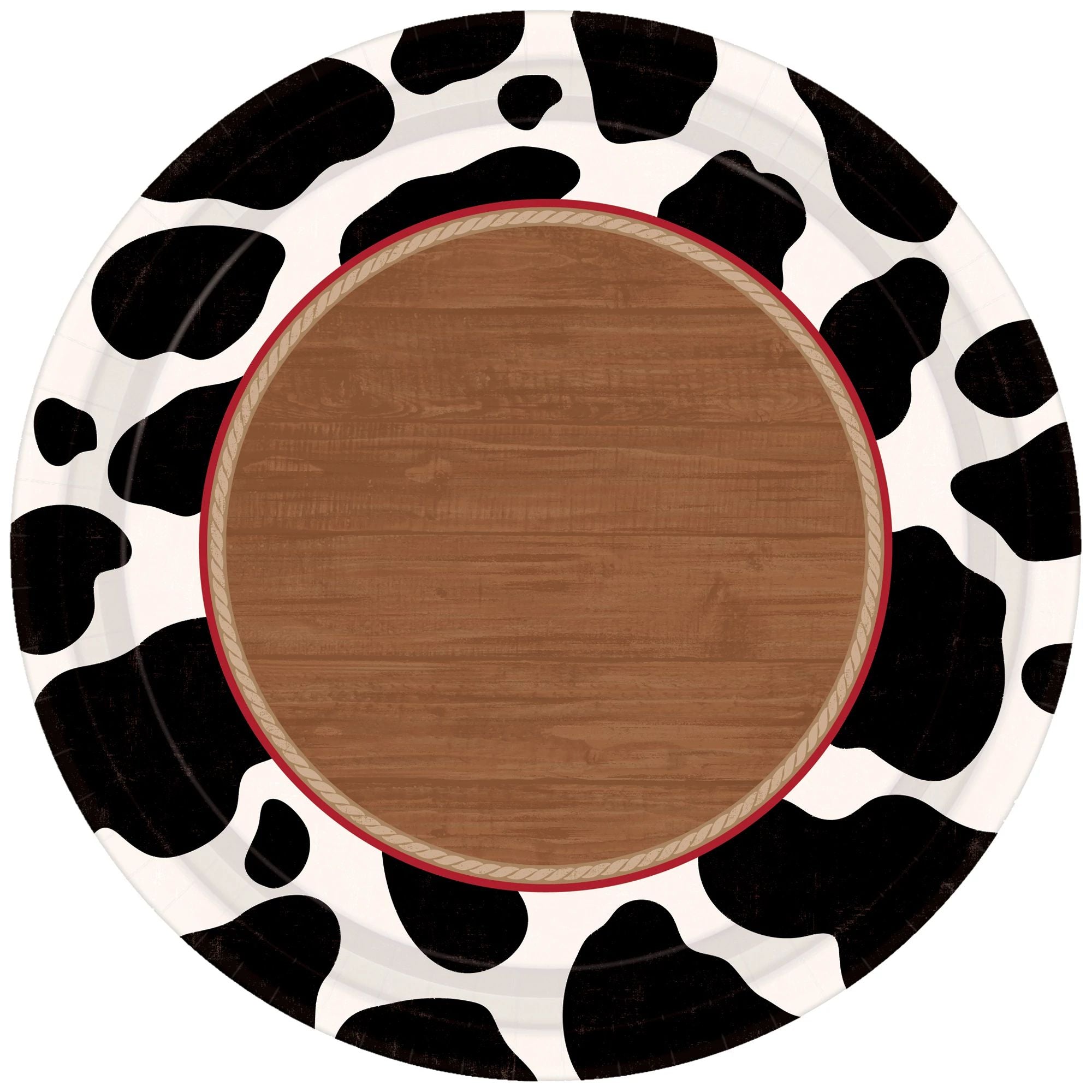 10.5" Paper Plates - Yeehaw (8ct)