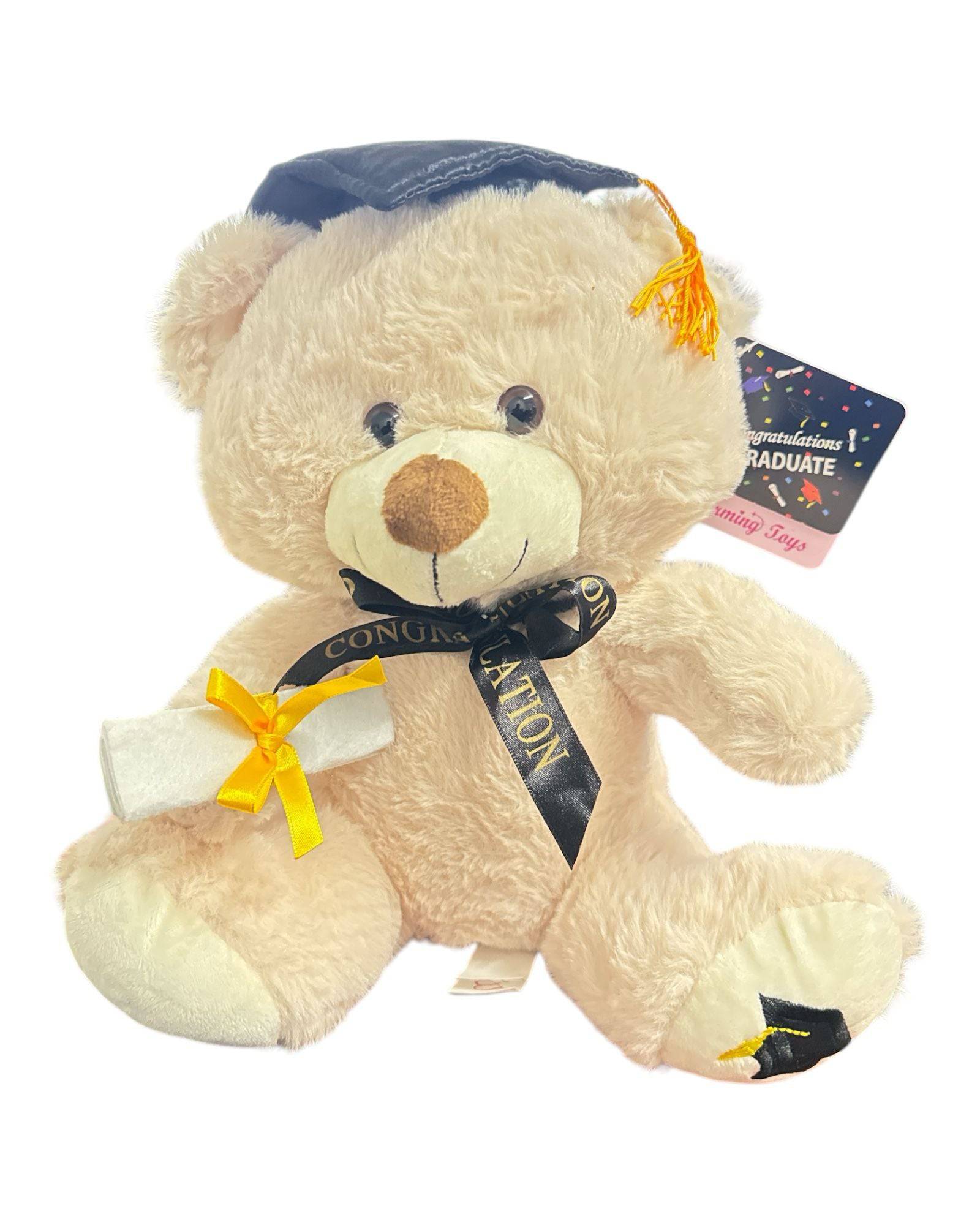 10" Congrats Grad! Blush Teddy Bear 1ct