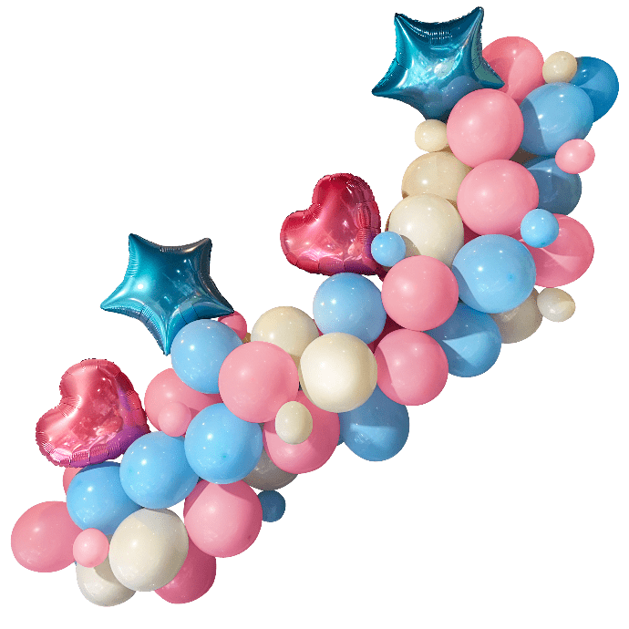 10' Organic Balloon Garland Kit - Baby