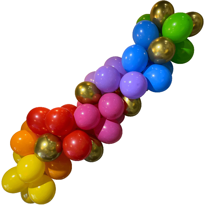 10' Organic Balloon Garland Kit - Fiesta