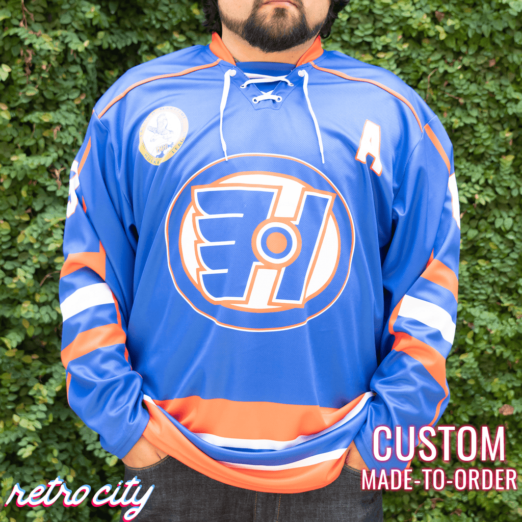 Goon Halifax Highlanders Doug Glatt Custom Lace-Up Hockey Jersey