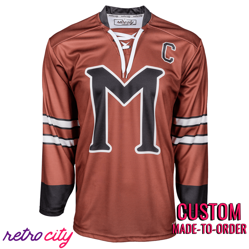 Mystery Alaska Custom Hockey Jersey