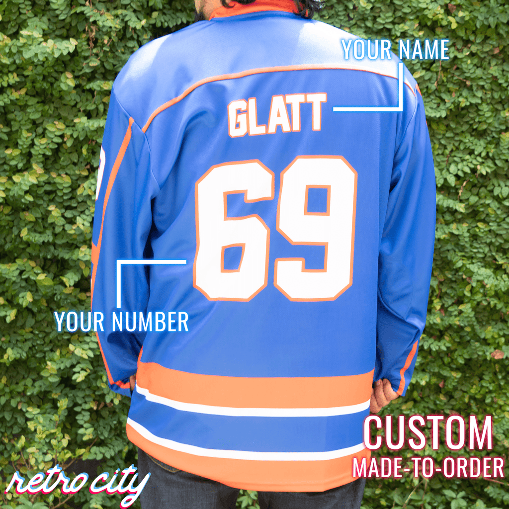 Goon Halifax Highlanders Doug Glatt Custom Lace-Up Hockey Jersey