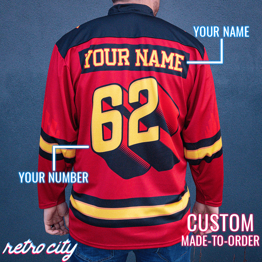 Metroville Supers Lace-Up Hockey Jersey