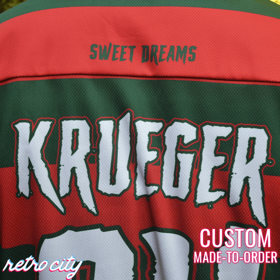Elm Street Custom Lace-Up Hockey Jersey