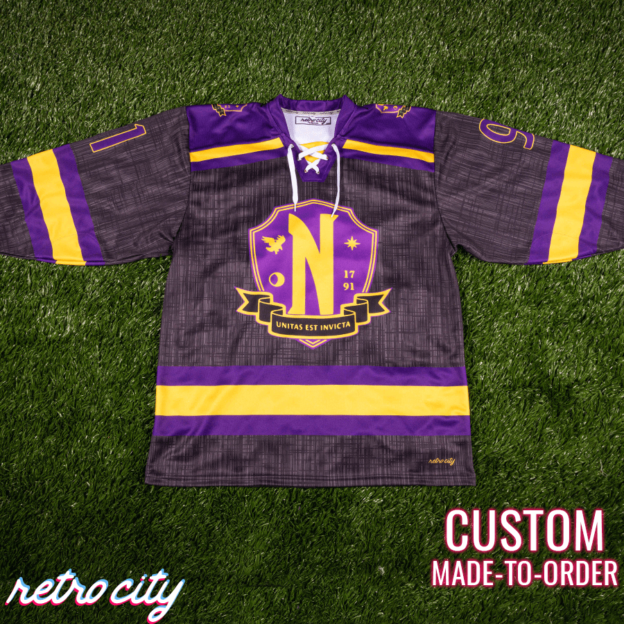 Nevermore Academy Lace-Up Hockey Jersey Sweater