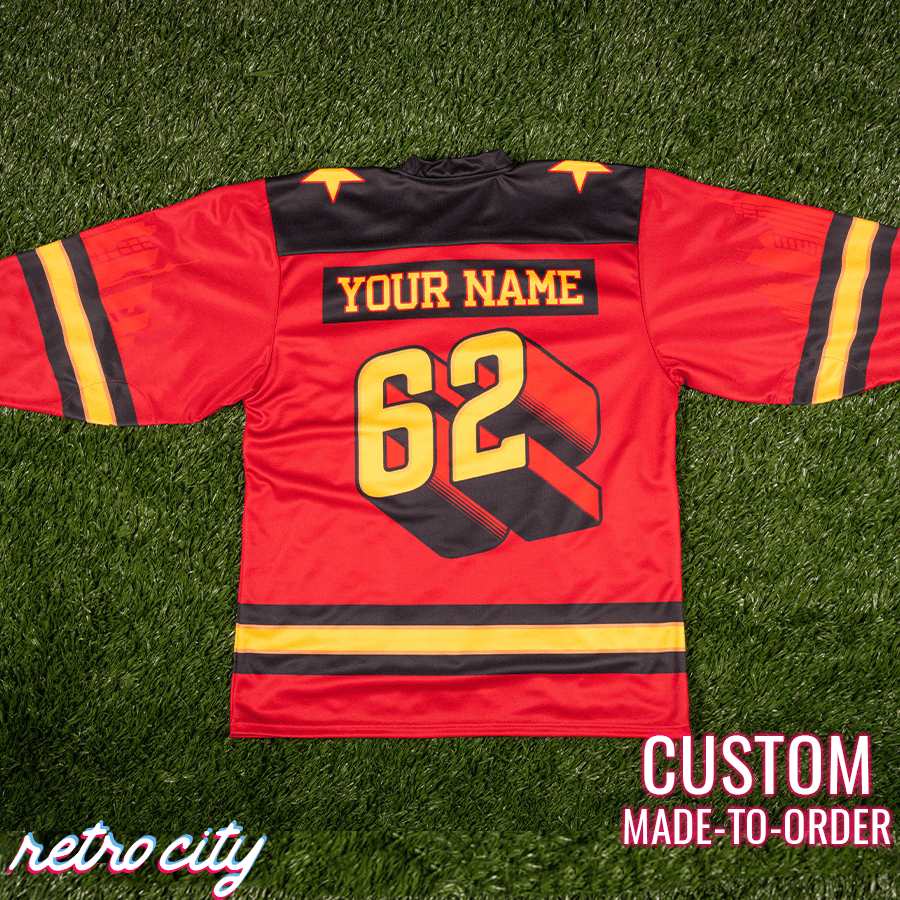 Metroville Supers Lace-Up Hockey Jersey