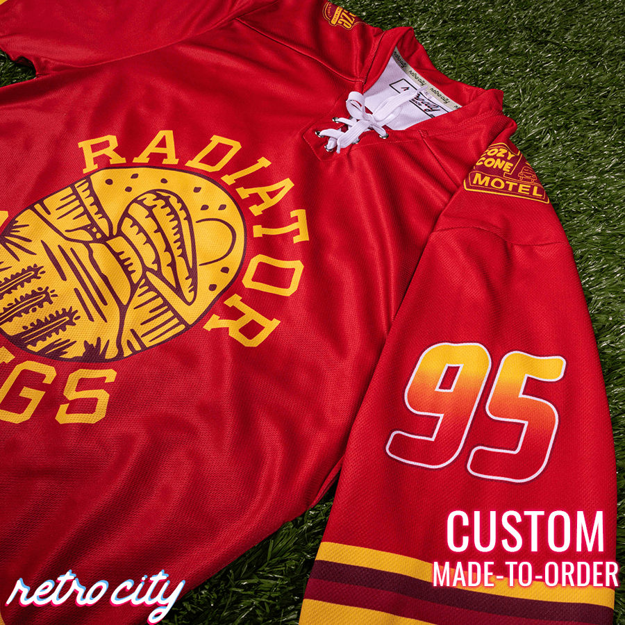 Radiator Springs Lace-up Hockey Jersey