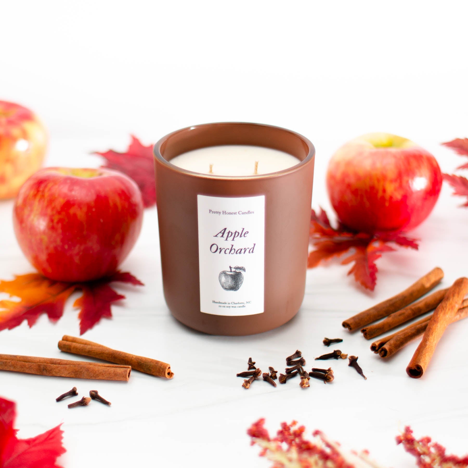 *Pre-Order* Apple Orchard Soy Candle | Double Wick Fall Candle