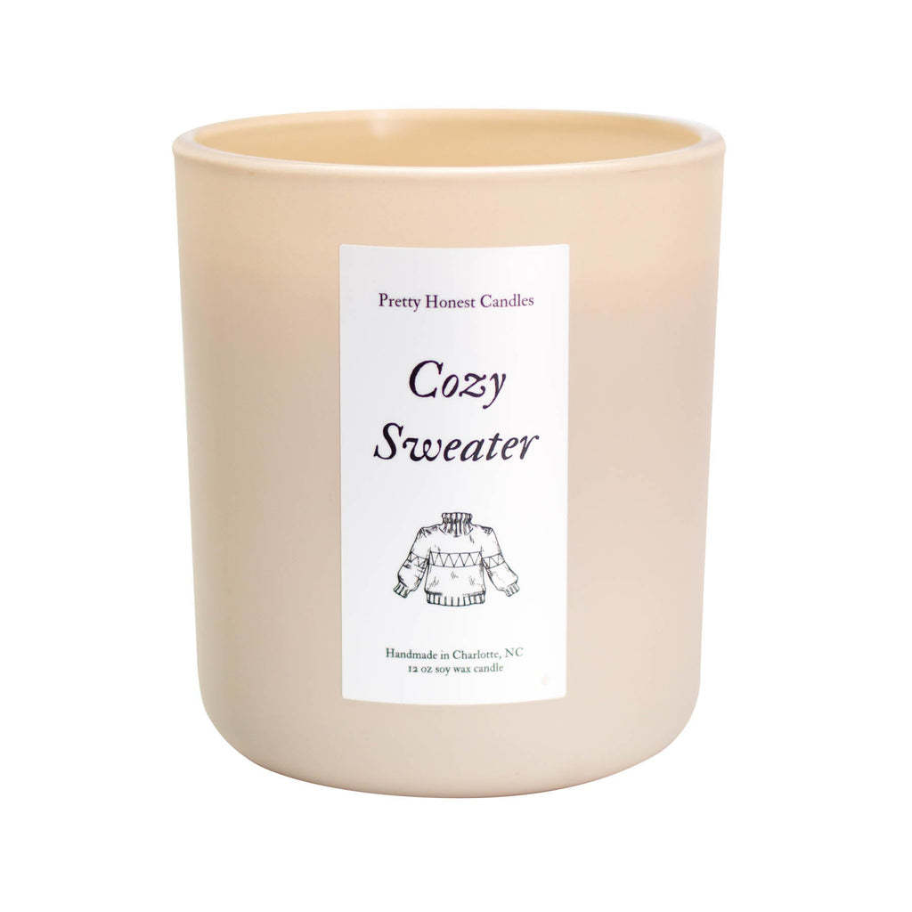 *Pre-Order* Cozy Sweater Soy Candle | Double Wick Fall Candle