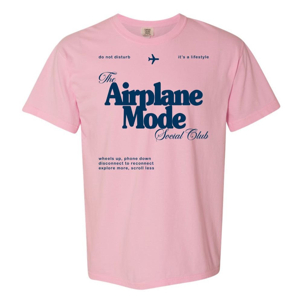 'Airplane Mode Social Club' T-Shirt