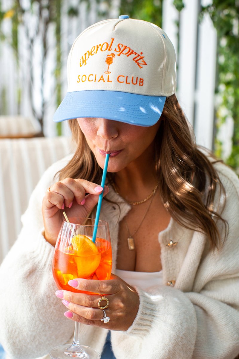 'Aperol Spritz Social Club' Snapback Trucker Hat
