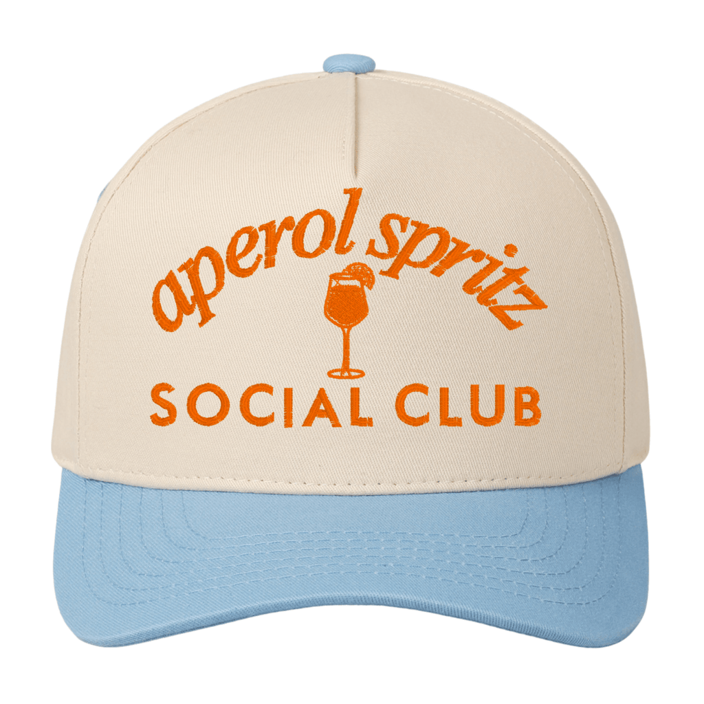 'Aperol Spritz Social Club' Snapback Trucker Hat