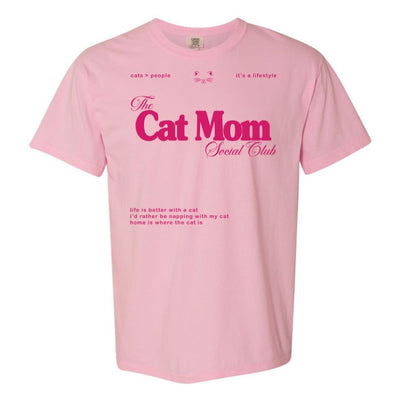 'Cat Mom Social Club' T-Shirt