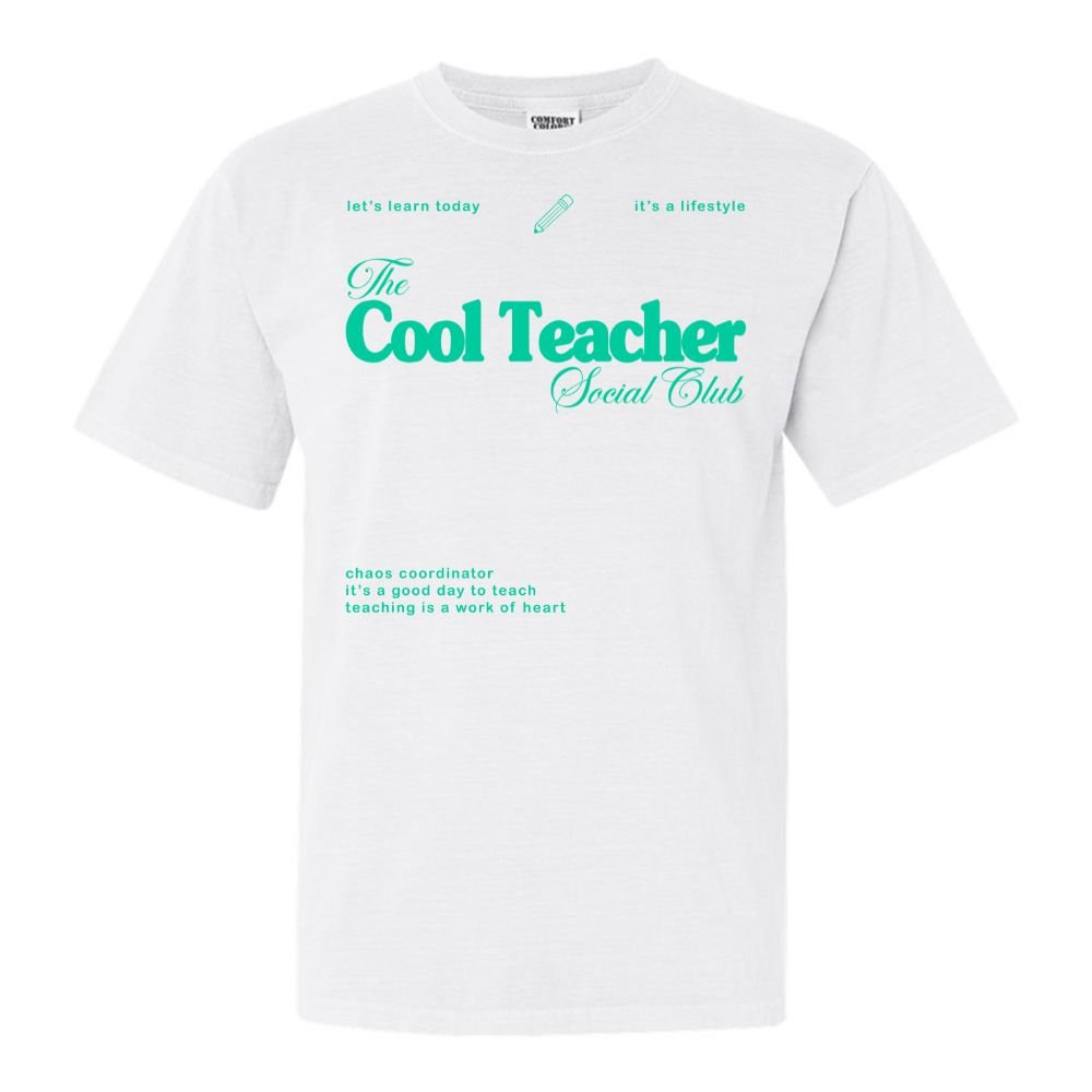 'Cool Teacher Social Club' T-Shirt