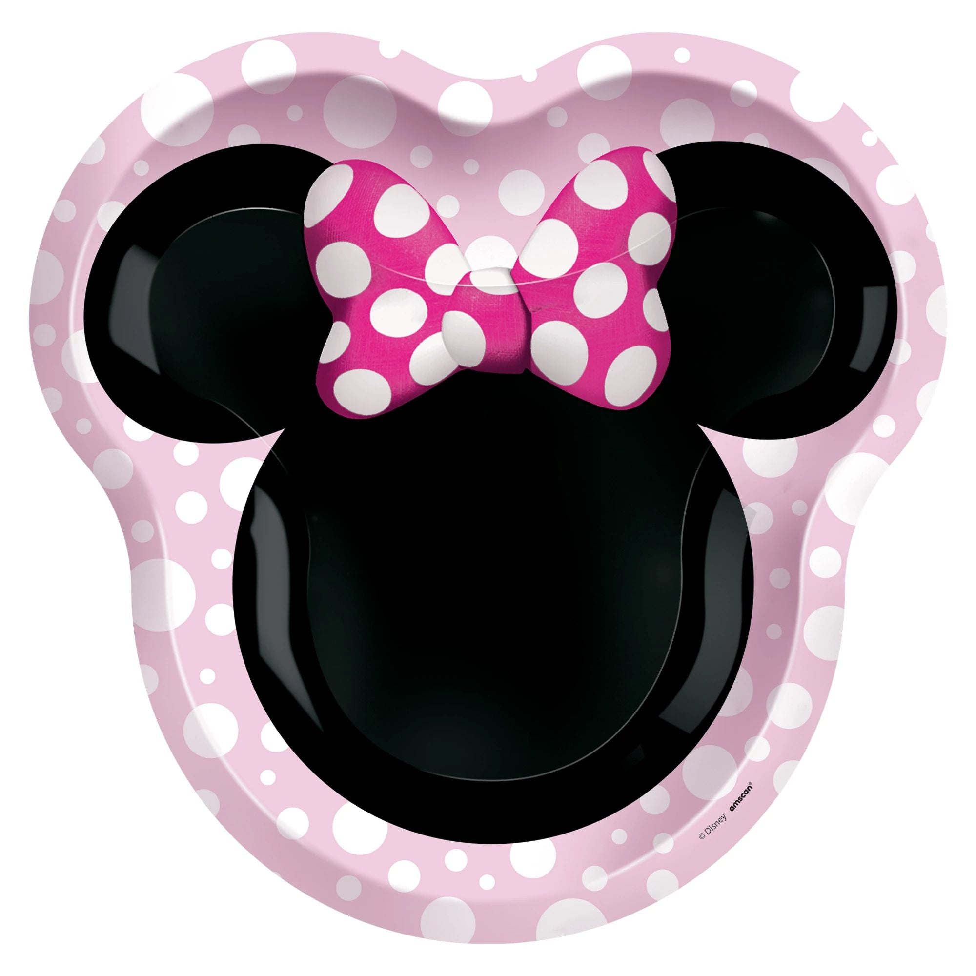 10.5" Paper Plates - Disney Minnie Mouse Forever Shape (8ct)