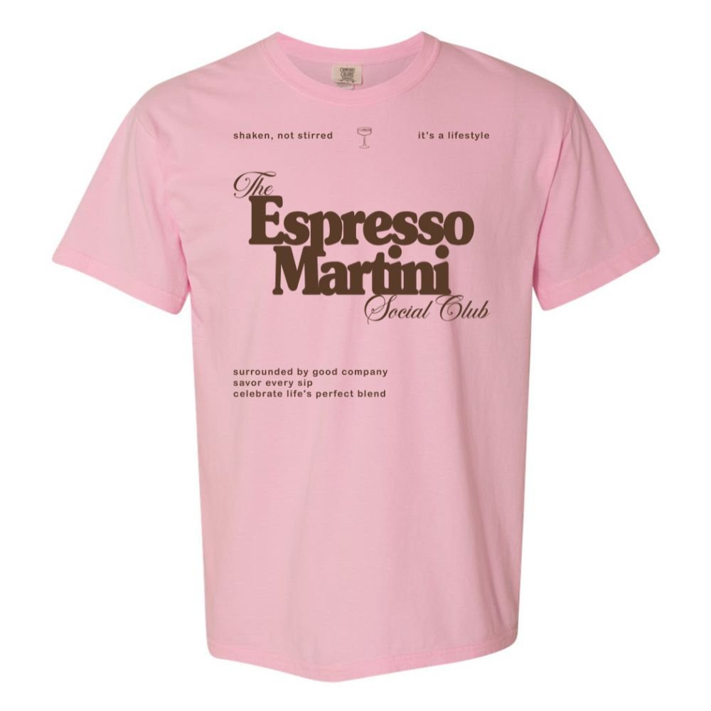 'Espresso Martini Social Club' T-Shirt