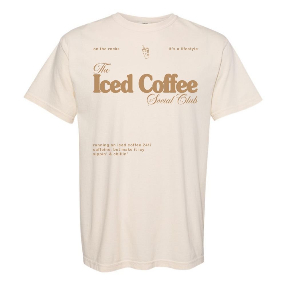 'Iced Coffee Social Club' T-Shirt