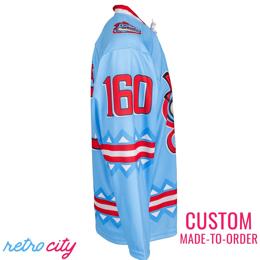 Feraligatr Gatrs PokéLeague Lace-Up Hockey Jersey Sweater