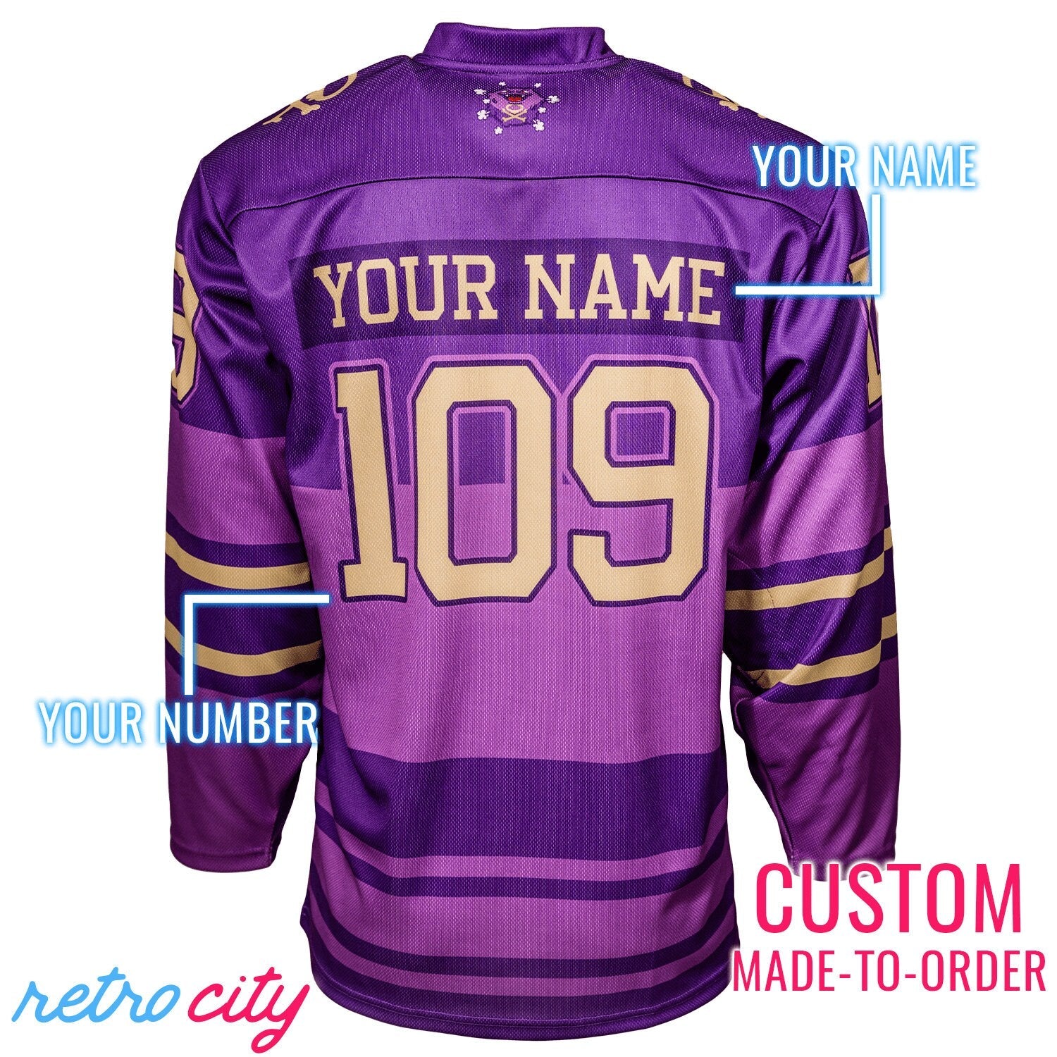New Toxic Koffing PokéLeague Hockey Jersey Sweater