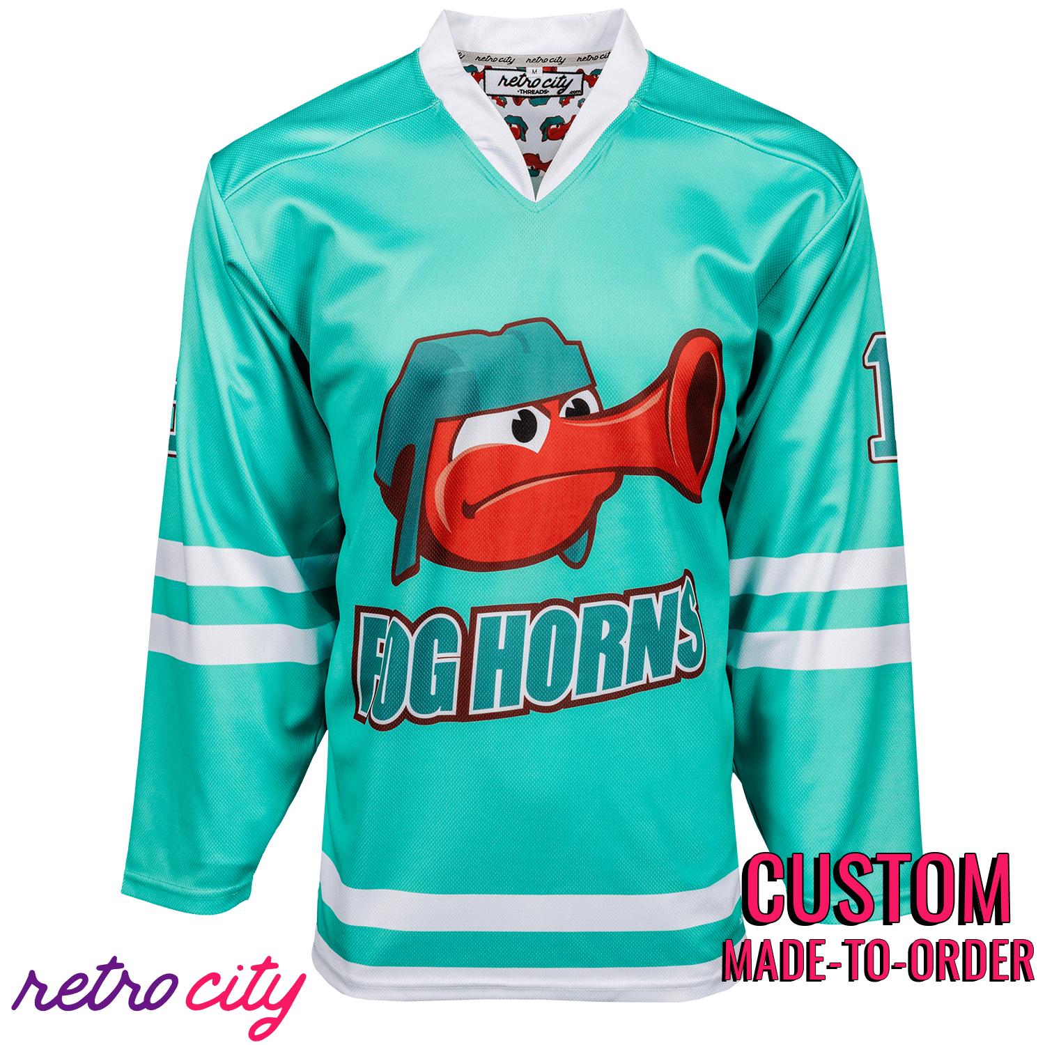 San Francisco Fog Horns Hockey Jersey