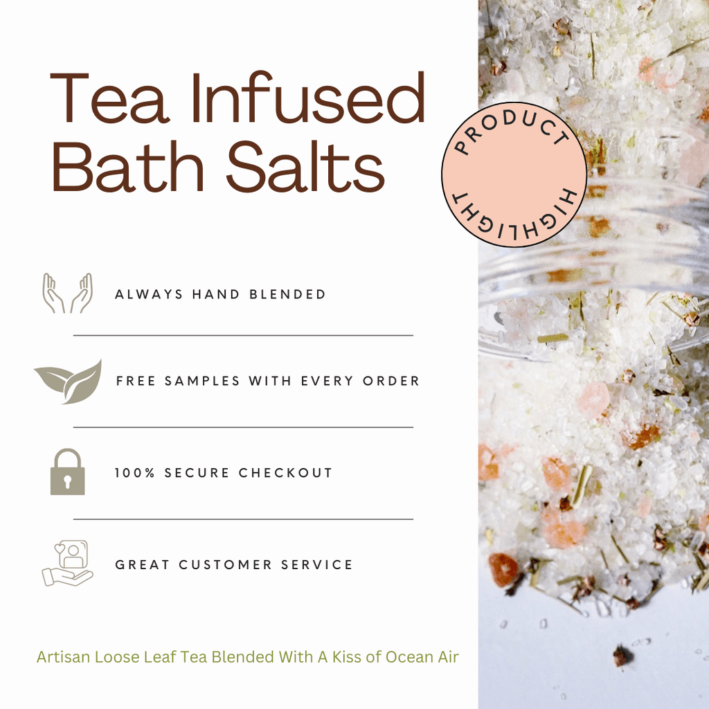 Pacific Petrichor Tea-Infused Bath Salts